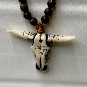 Western Bull Necklace
